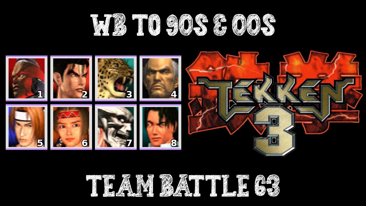 🎮 Tekken 3: Сложный уровень сложности | 🔥Режим командного боя №63 🔥| Геймплей Duckstation