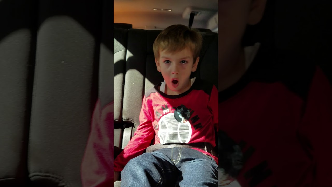 Kid thinks he's going to jail