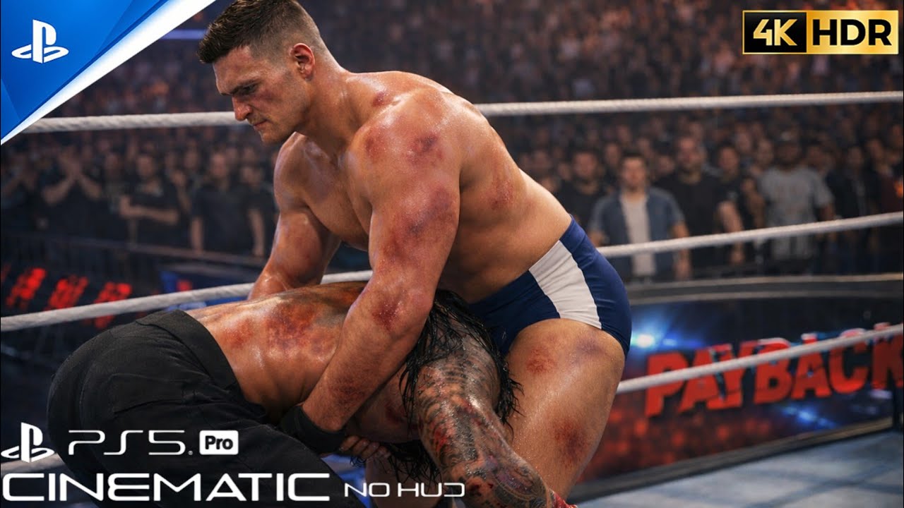 Roman Reigns vs Gunther | OTC VS The Ring General | WWE 2K25 | PS5 PRO 4K | Cinematic No HUD