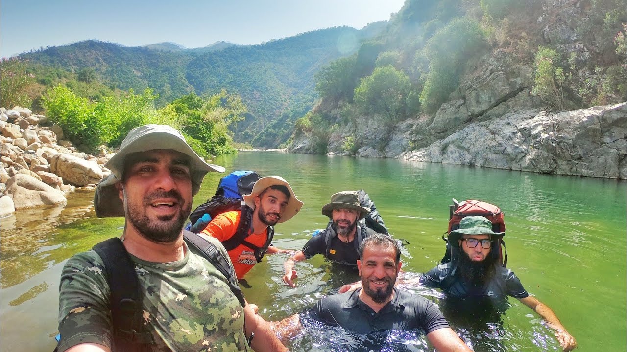 هكذا قطعنا  واد جن جن نحو سد تابلوط جيملة [جيجل] 🇩🇿