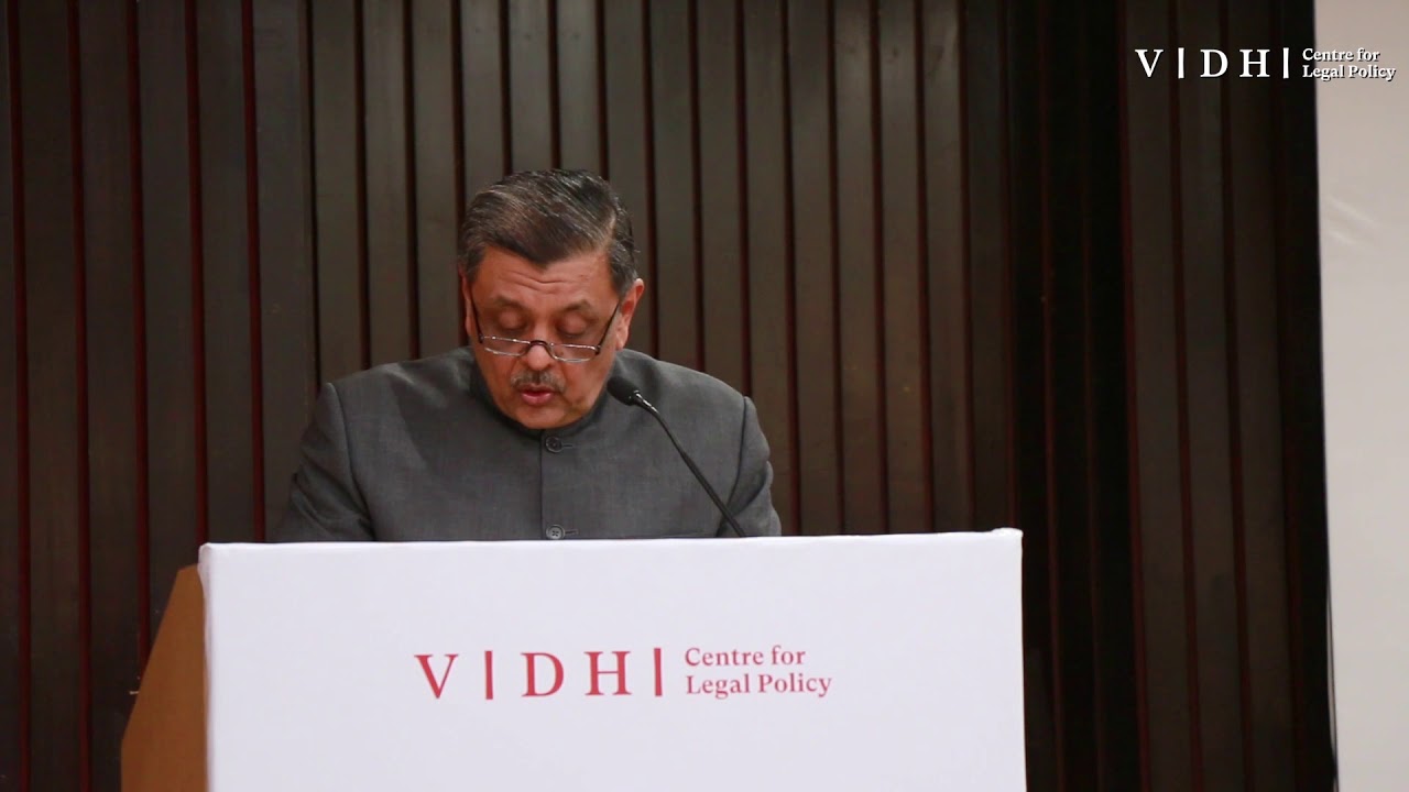 Vidhi Annual Lecture 2019 by Justice Gautam Patel, Bombay High Court