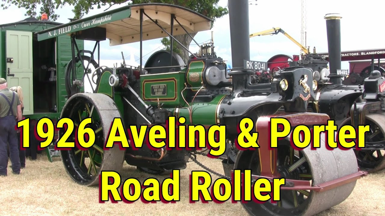 1926 Aveling & Porter Road Roller, Netley Marsh Steam Rally, 
