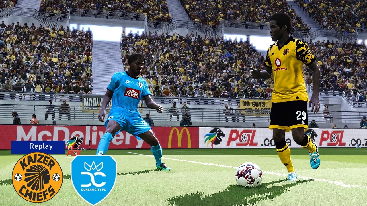 🔴KAIZER CHIEFS vs DURBAN CITY ⚽ DSTV DISKI CHALLENGE 25/26 ⚽ FOOTBALL GAMEPLAY HD PES 2026