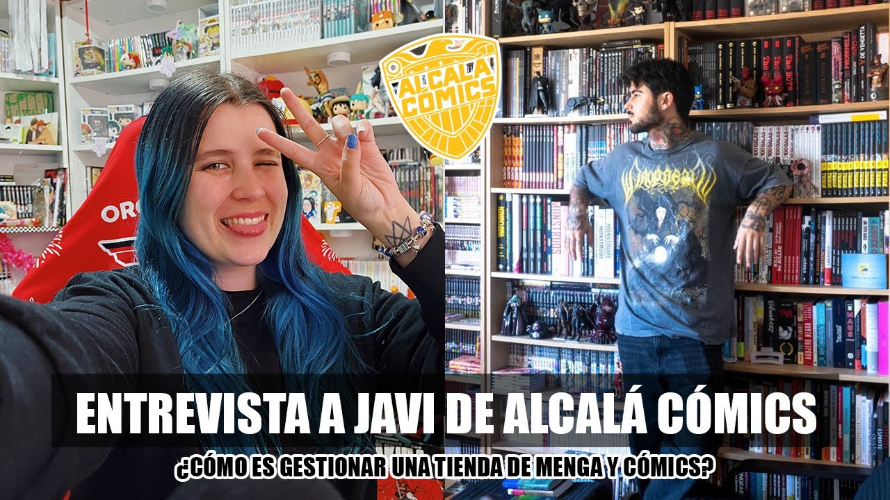 ENTREVISTA A JAVI DE ALCALÁ CÓMICS | ¿Cómo es tener y trabajar en una tienda de manga y cómics?