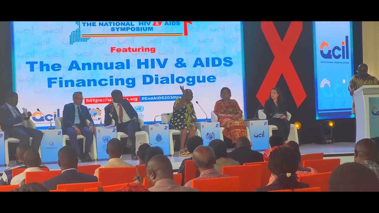 Lillian Mworeko, ED, ICWEA highlighting the need to put the community first in the HIV Response.