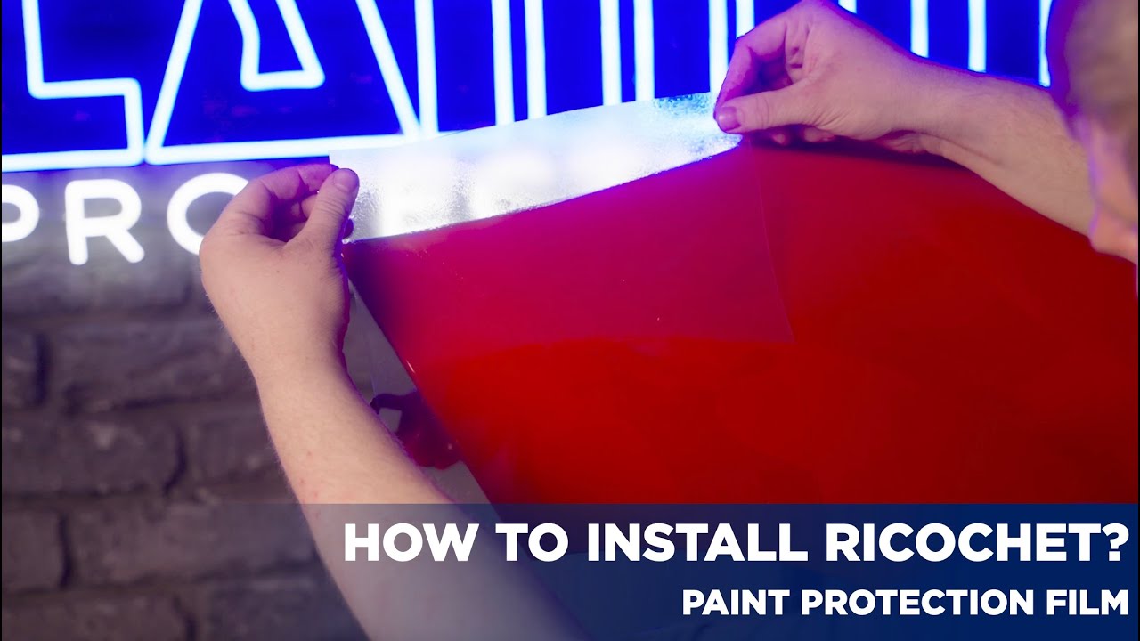 How to Install Ricochet Paint Protection Film | DIY PPF Film by Lamin-x you can install at home!