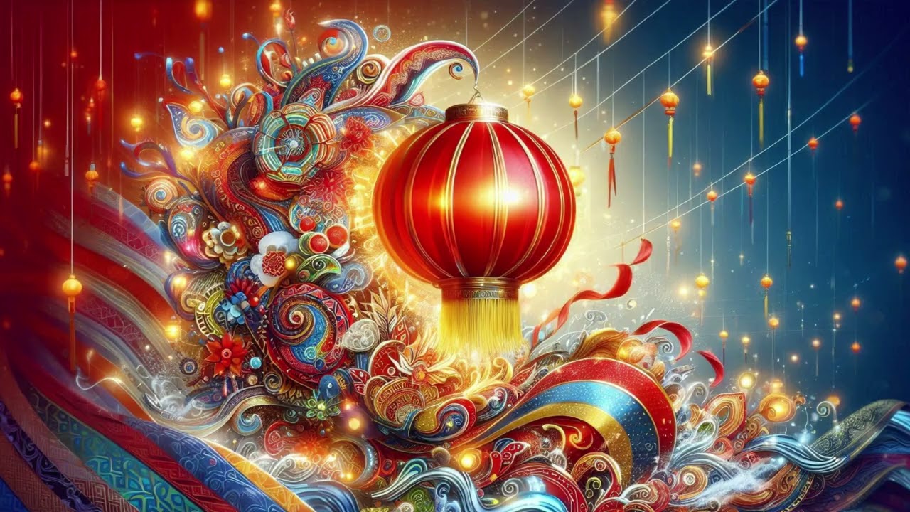 搖曳燈籠｜新年賀歲歌曲｜聽著歌曲一起搖一搖