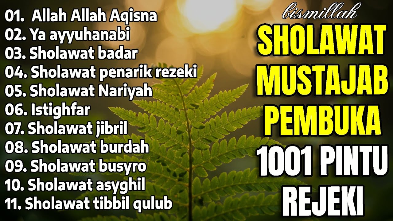 SHOLAWAT JIBRIL PEMBUKA REZEKI TERBARU 2026 | Nariyah & Busyro 😍🙏 FULL ALBUM VIRAL 4K