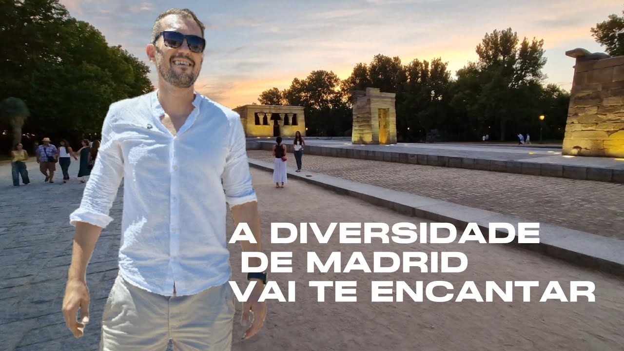 MADRID: ESTÁDIO, LOCAÇÕES CASA DE PAPEL E TEMPLO EGÍPCIO