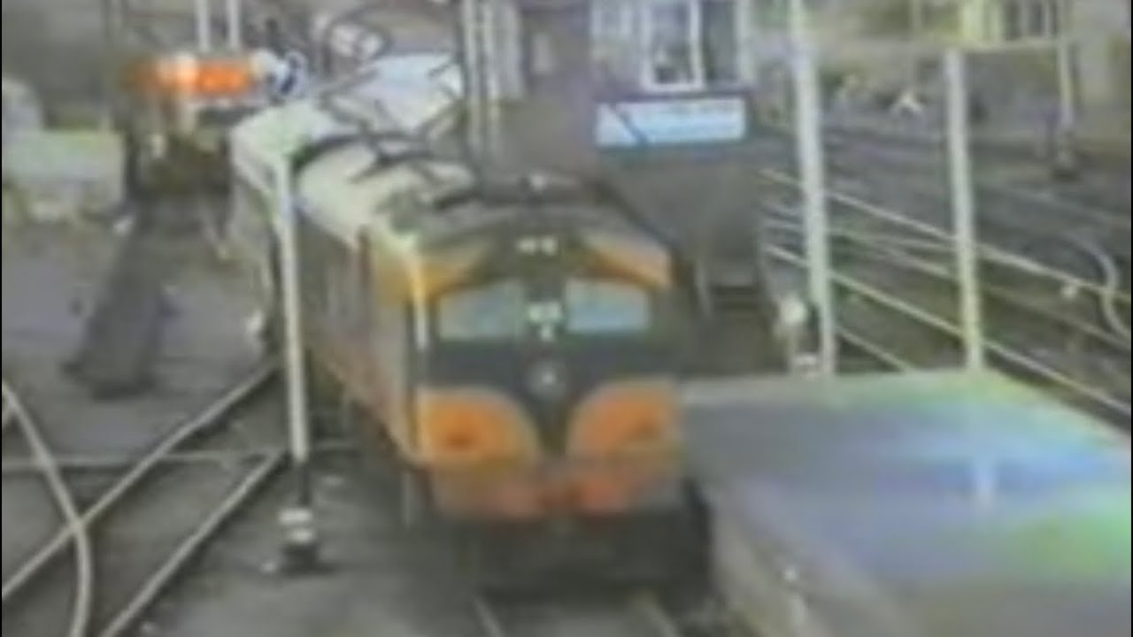 Irish Railway scenes - Claremorris Station October 1986