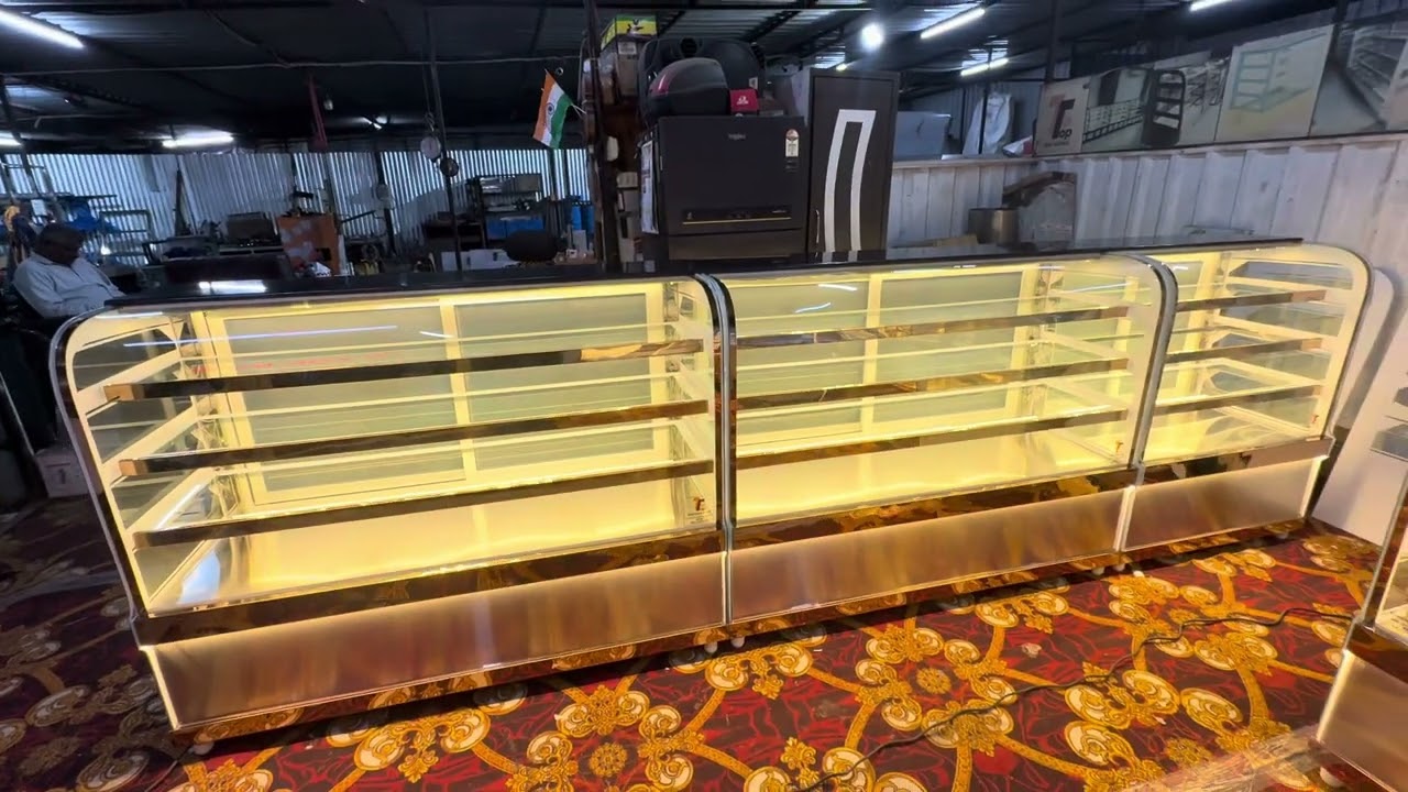 Sweet Display Counter manufacturing m.9823195310/9325120654 Tip Top Engineering Pimple guru &Chakan