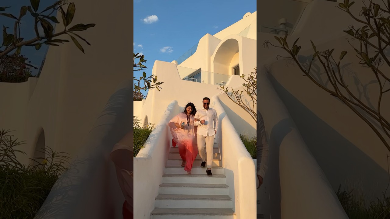 اجواء يونانية في ابو ظبي #myhappymoments #مينا_الشيخلي