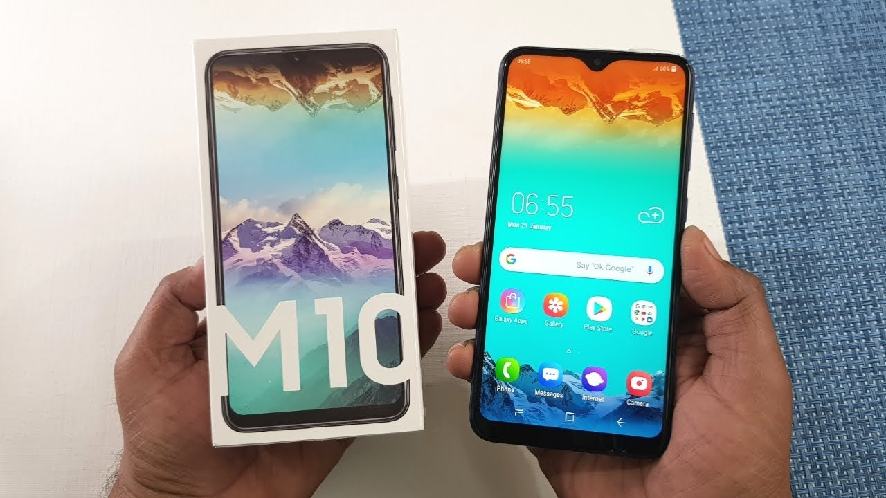Samsung Galaxy M10 (Retail Unit) UNBOXING !!
