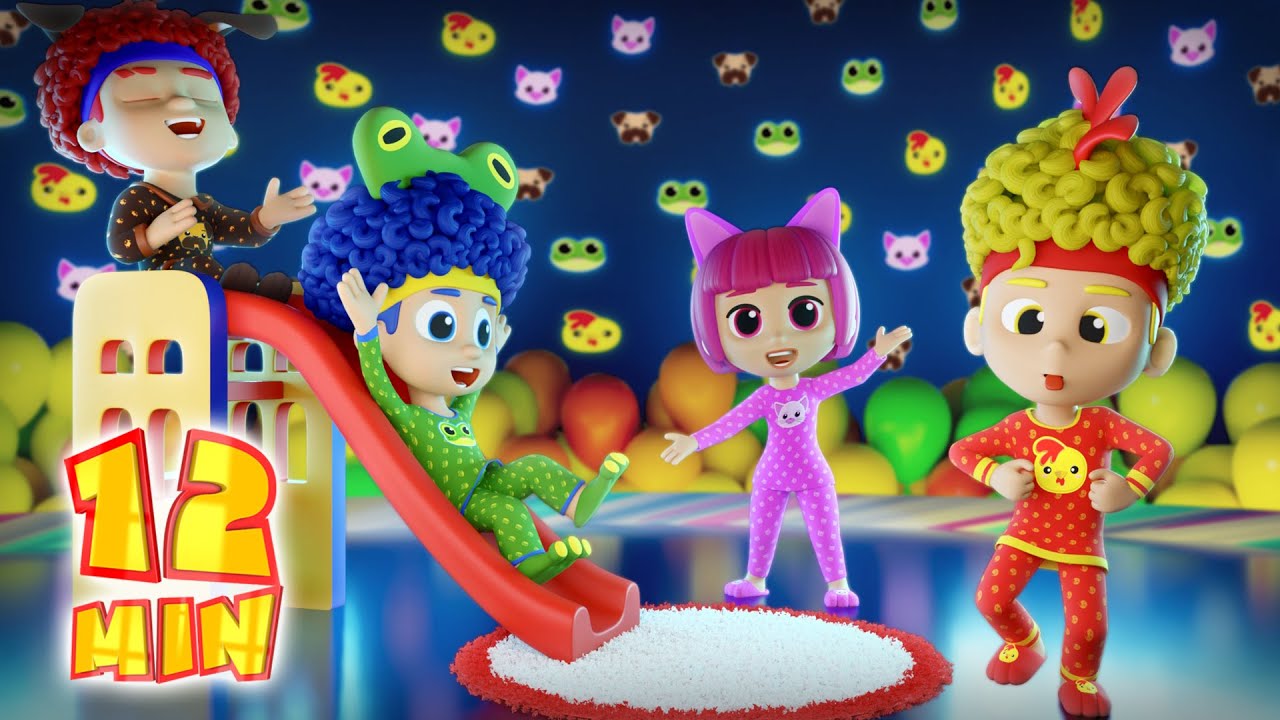 Fiesta de pijamas divertida + Más D Billions Canciones Infantiles