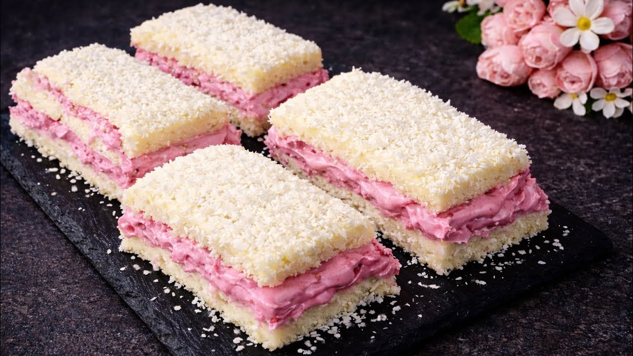 🍒 Nur Milch und Kirschen! Dessert in 5 Minuten! Ohne Backen & Gelatine!