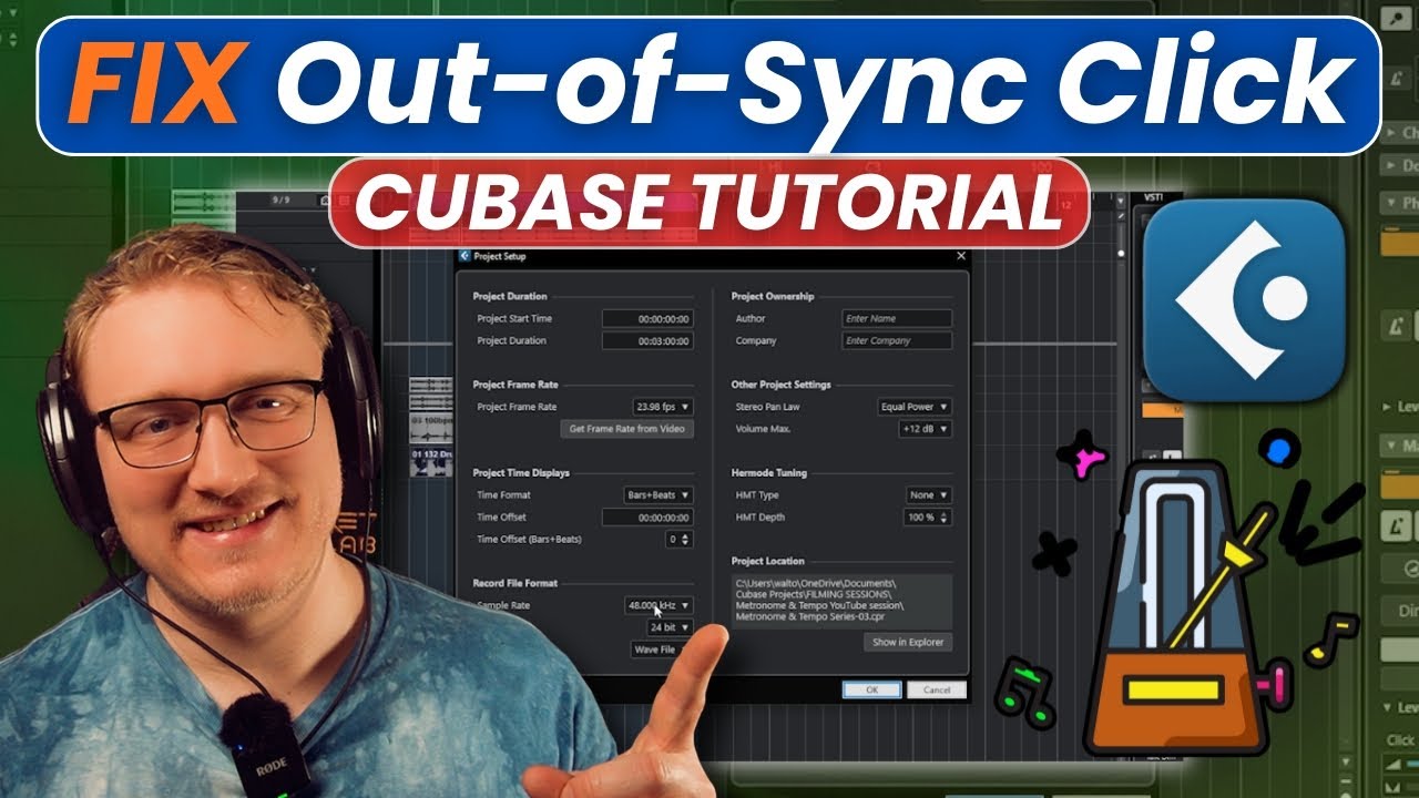 How to Fix the Metronome Not Syncing in Cubase