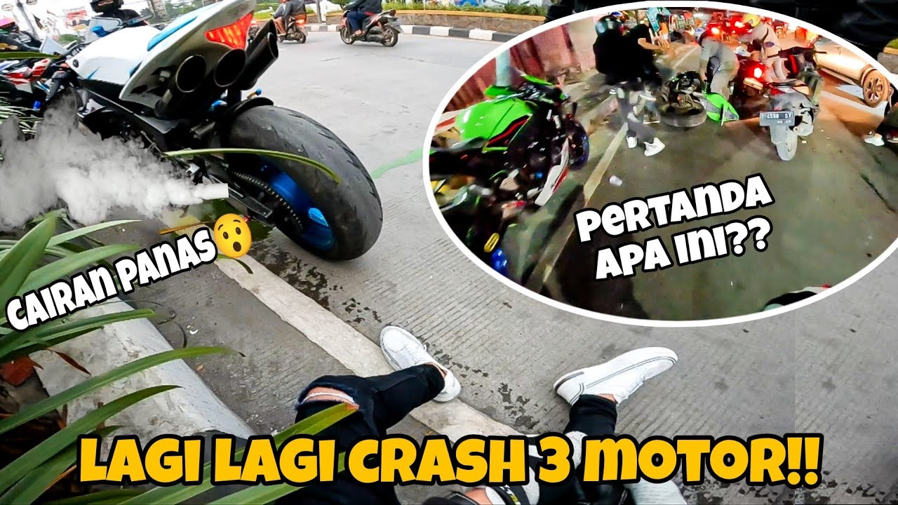HARI APES CR4SH LAGI‼️YAMAHA R1 SAMPE NGEBUL