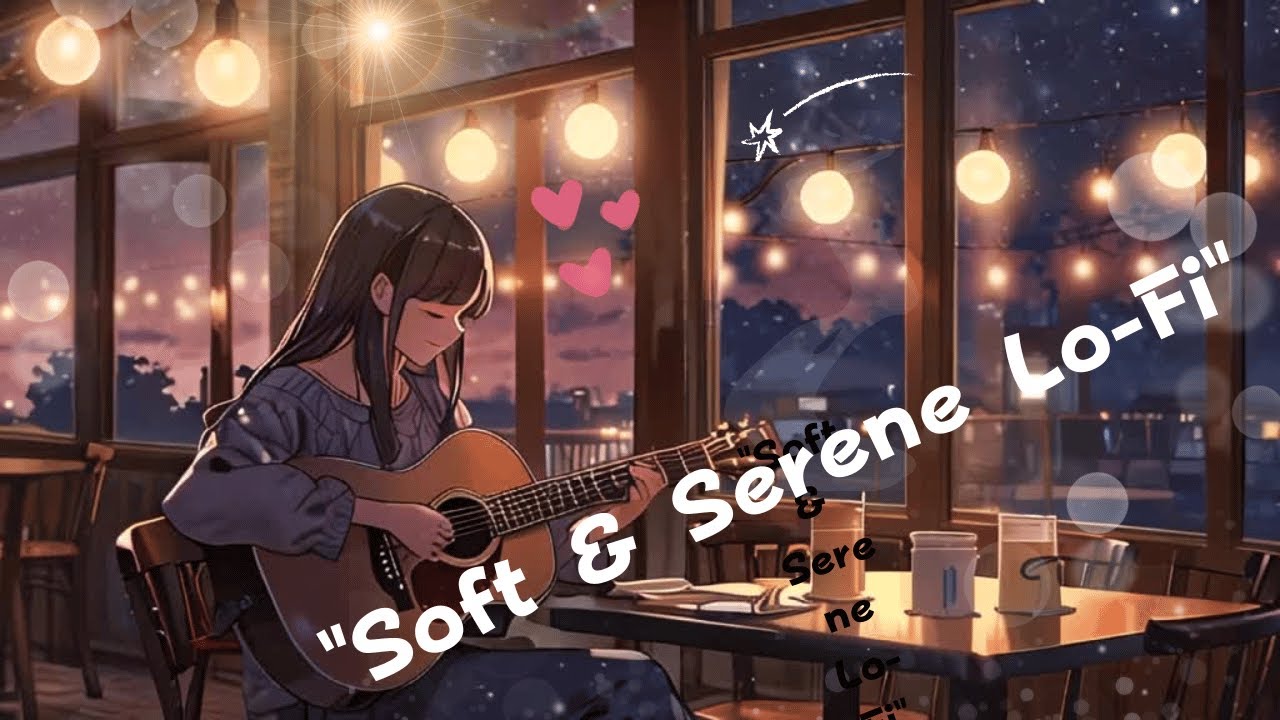 Caf&eacute; Currents Relaxing Lo Fi Guitar Music with Flowing Water Sounds for Study and Relaxation