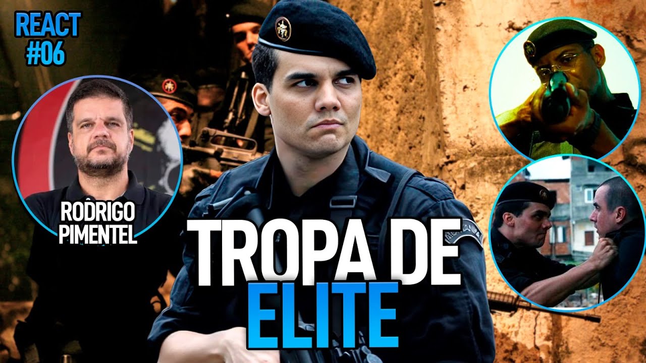 REACT #06 | EX- CAPITÃO DO BOPE REAGE A CENAS DO FILME TROPA DE ELITE FT. RODRIGO PIMENTEL