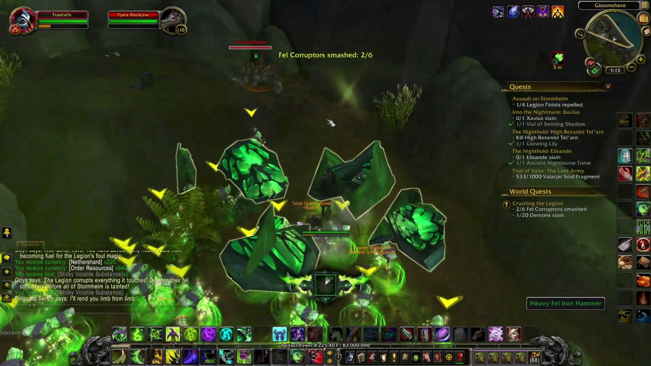 World of Warcraft Crushing the Legion Legion Assault Stormheim World Quest Guide