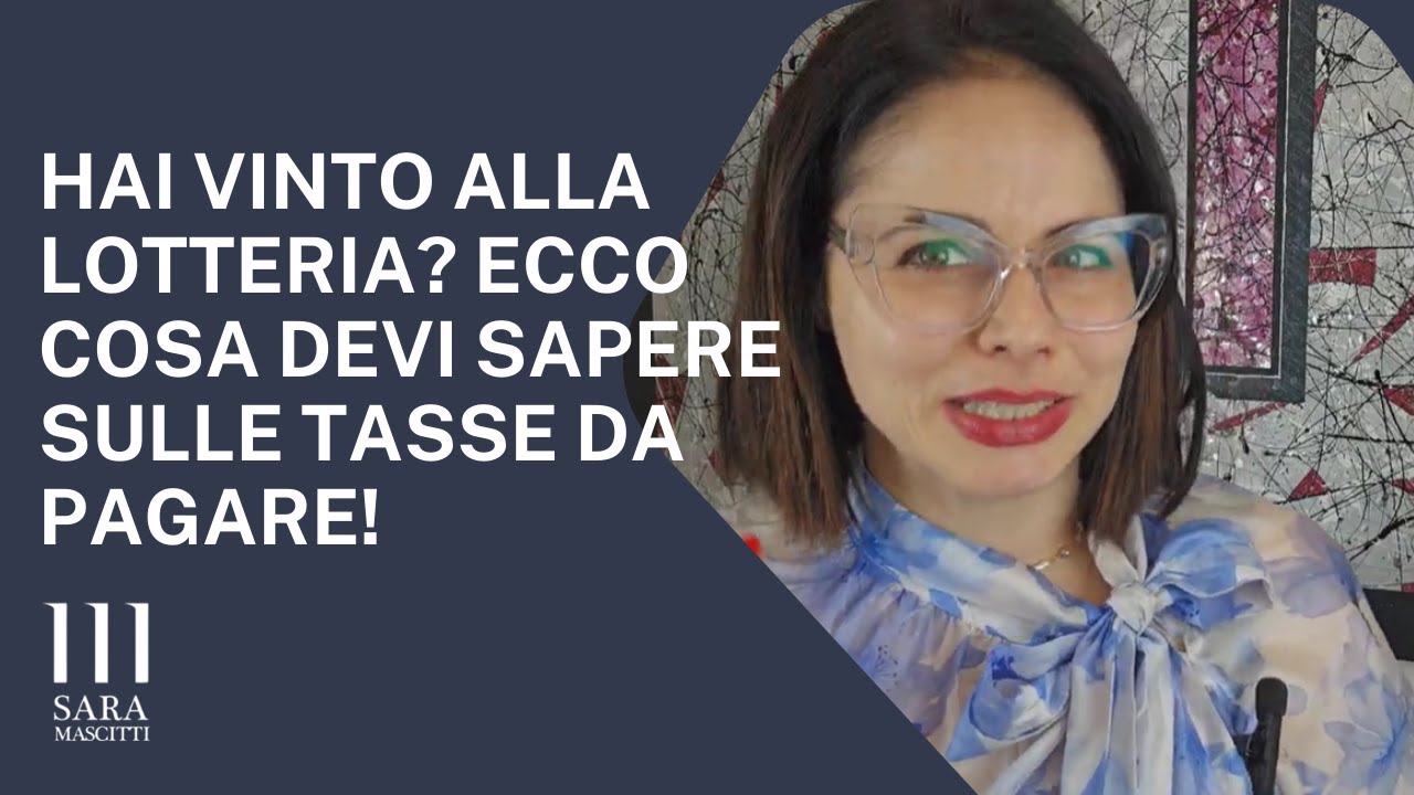 🎉 Hai vinto alla lotteria? Congratulazioni! Ma devi pagare le tasse?