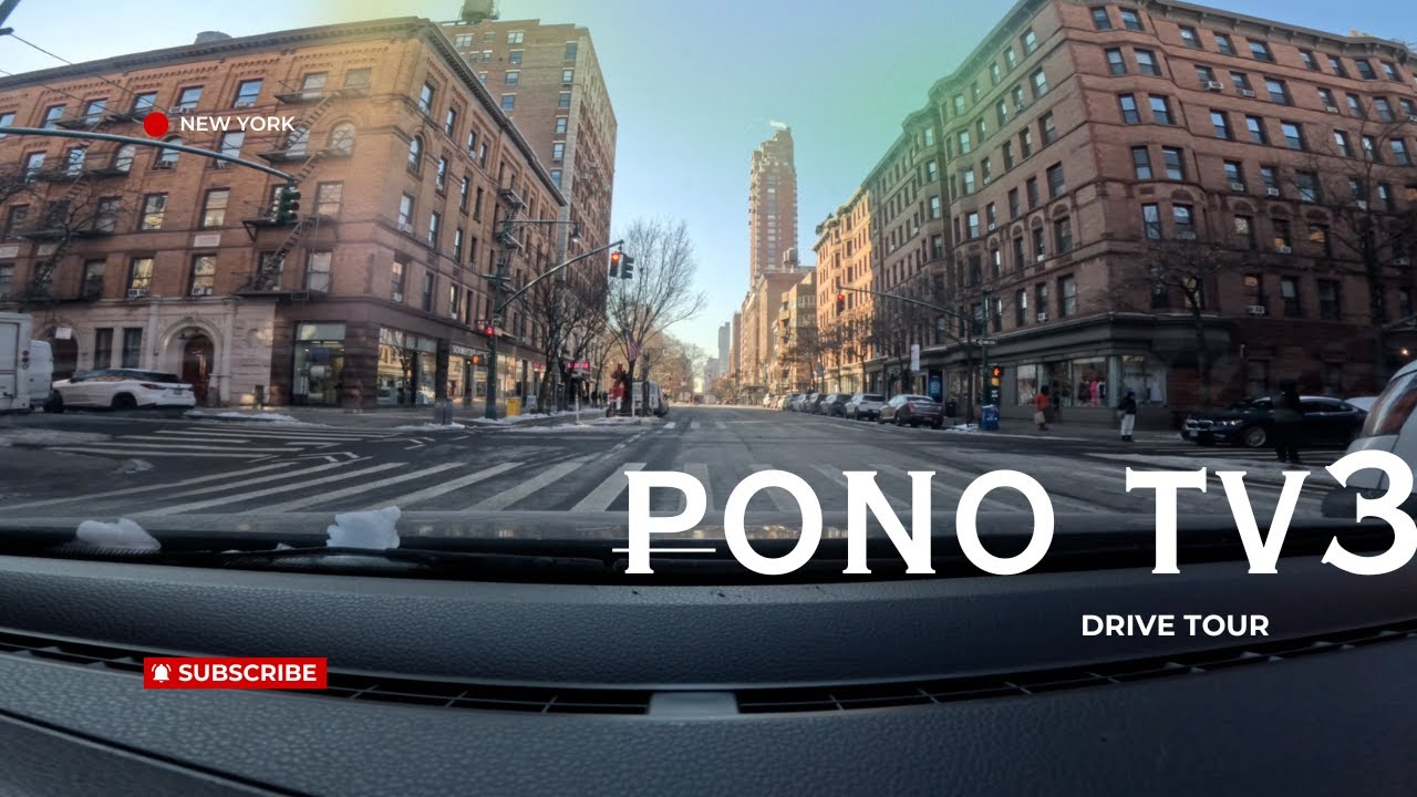 Driving Through Manhattan NYC | Amsterdam Ave, Columbus Ave, 9th Ave