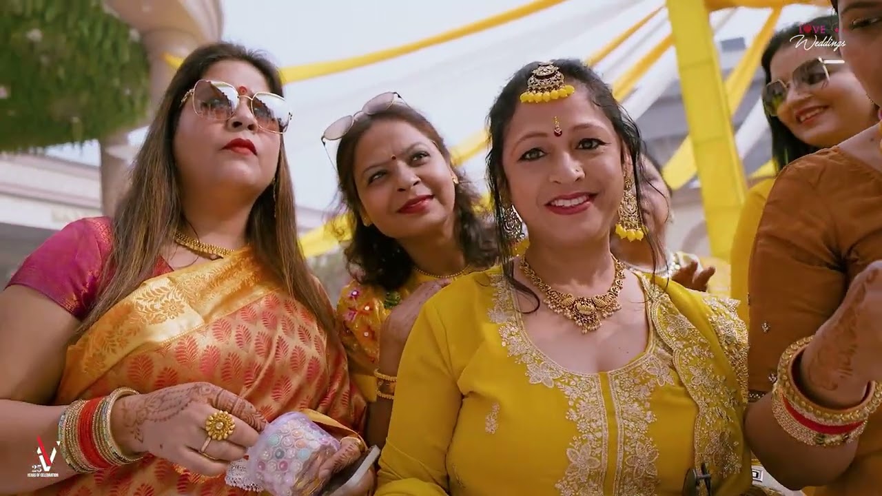 Haldi Ceremony (Full Video) | 25th Anniversary Celebration of Anuraj & Vinita 💛