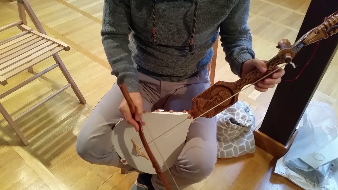 KURS GUSLANJA - prvi dan / GUSLE COURSE - first day