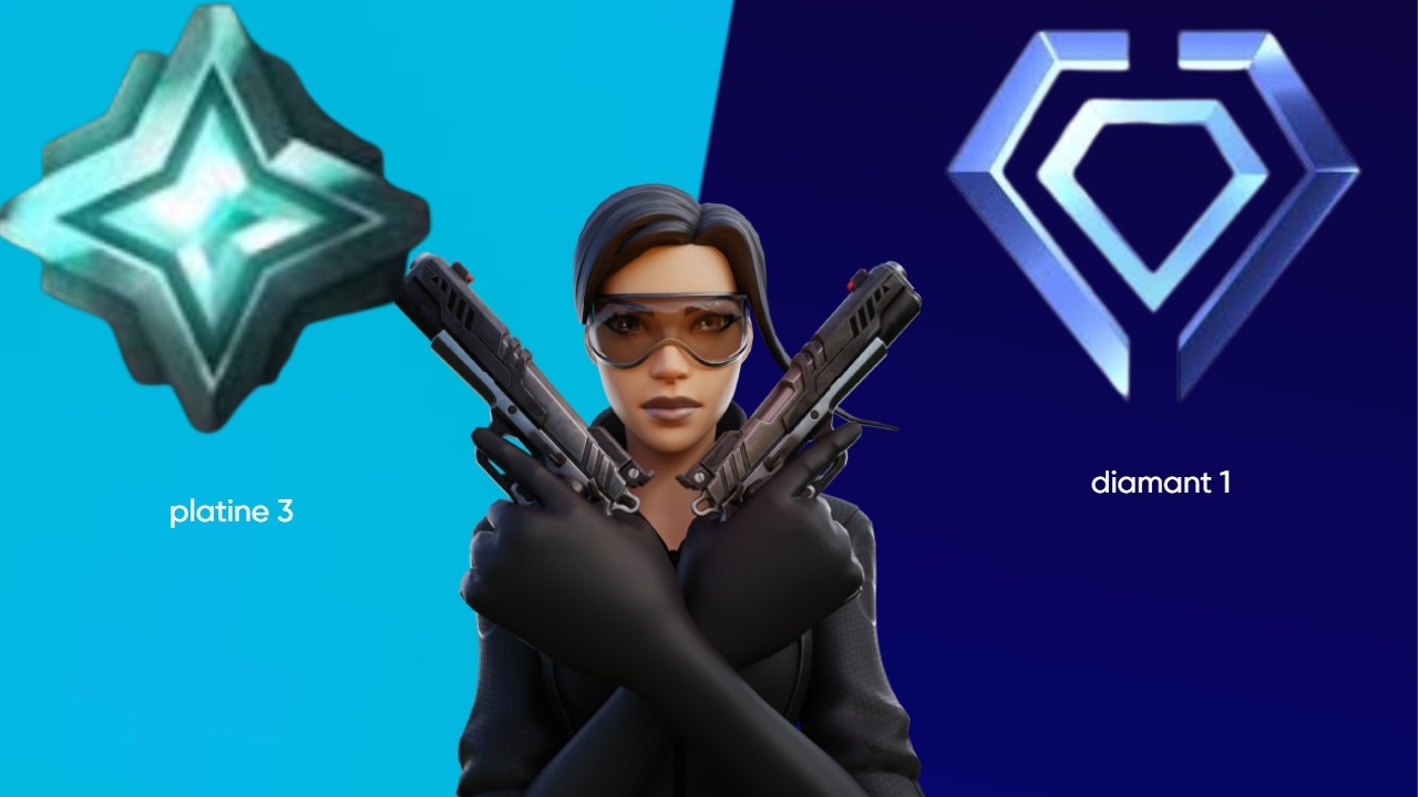On rush le rang diamant sur Fortnite.