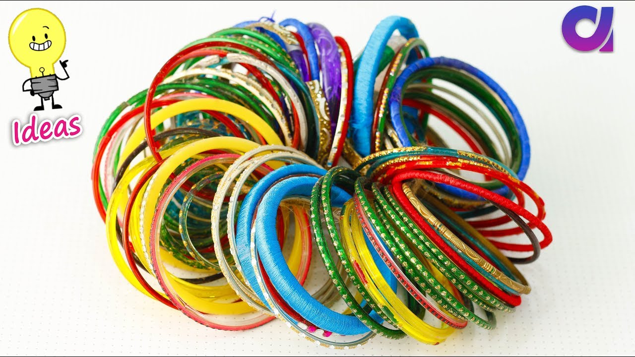 How to reuse old bangles at home | Best out of waste | Artkala 360