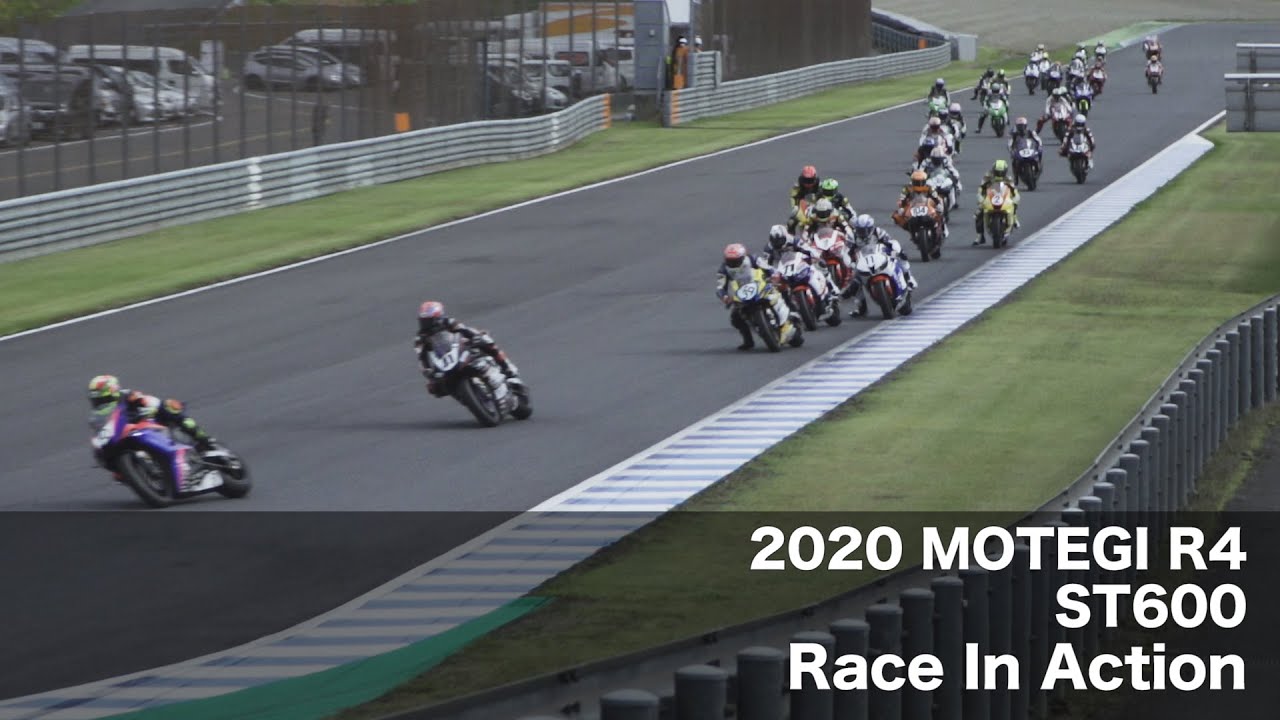 2020 MFJ SUPERBIKE : MOTEGI Rd4 ST600 Race In Action
