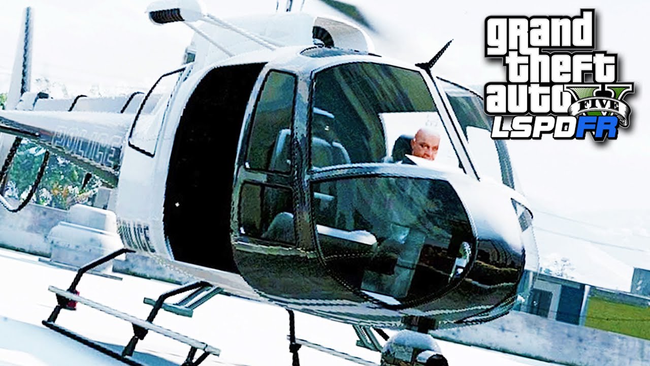 GTA 5 LSPDFR SP #90 - Shots on Air One!!
