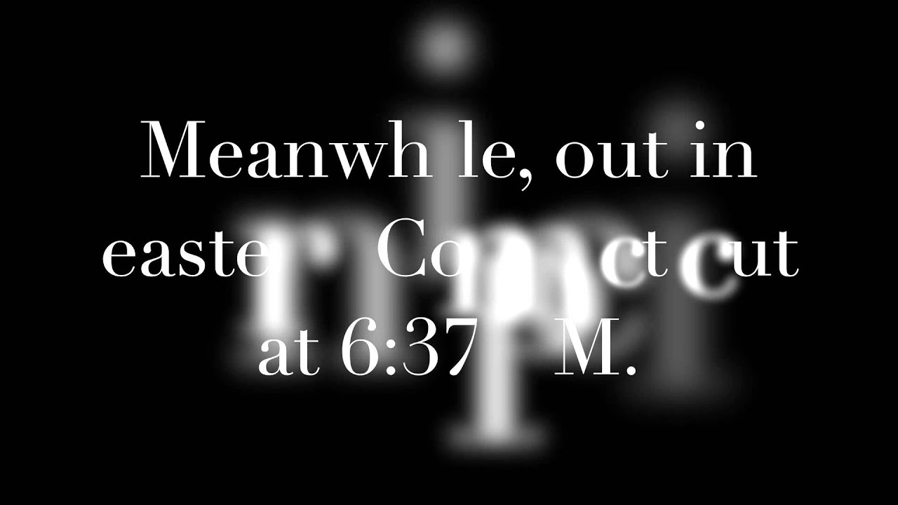 MOCK EAS Scenario: A simple severe storm gone bad