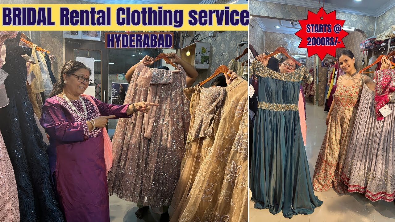 Designer wear dresses for Rentals in Hyderabad | STARTS @ 2000rs/- only🤑 | Wrapd Hyderabad