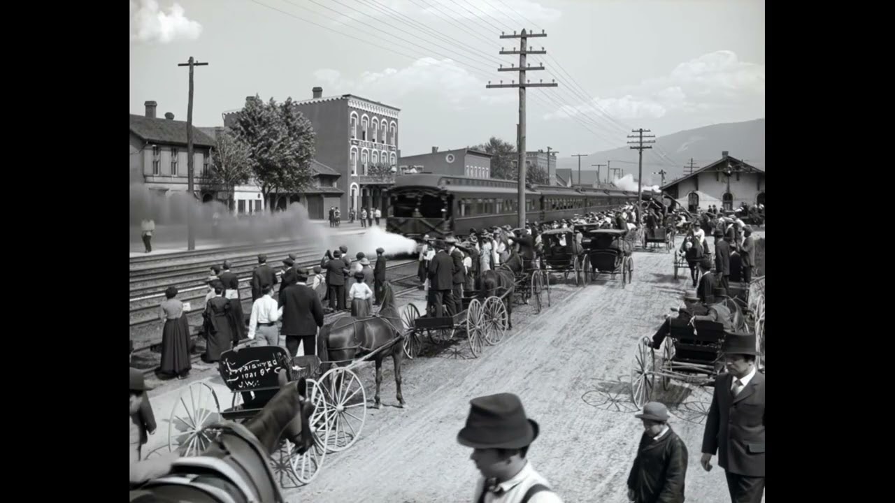 Pres McKinley funeral train 2