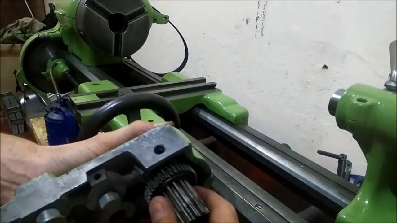 Torno Sanches Blanes modelo A (montagem vídeo 3)