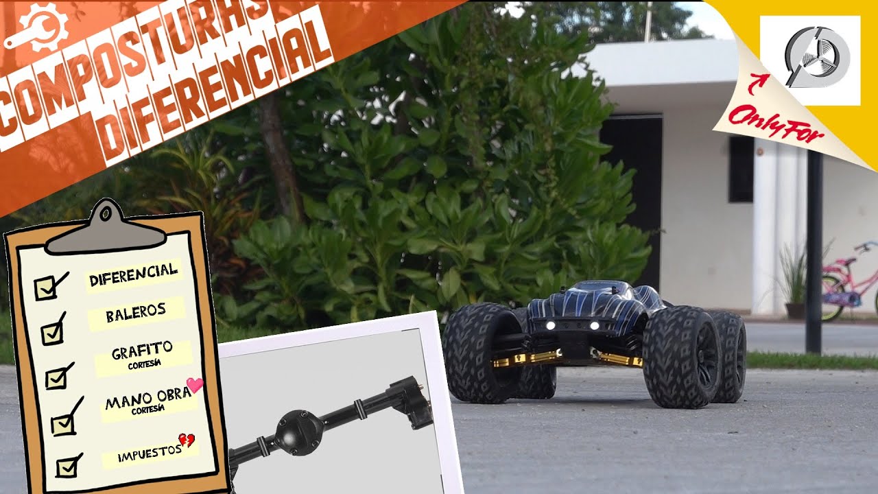 Reparando Diferenciales de JLB Cheetah, ESTA MUY BIEN CONSTRUIDO |DRONEPEDIA
