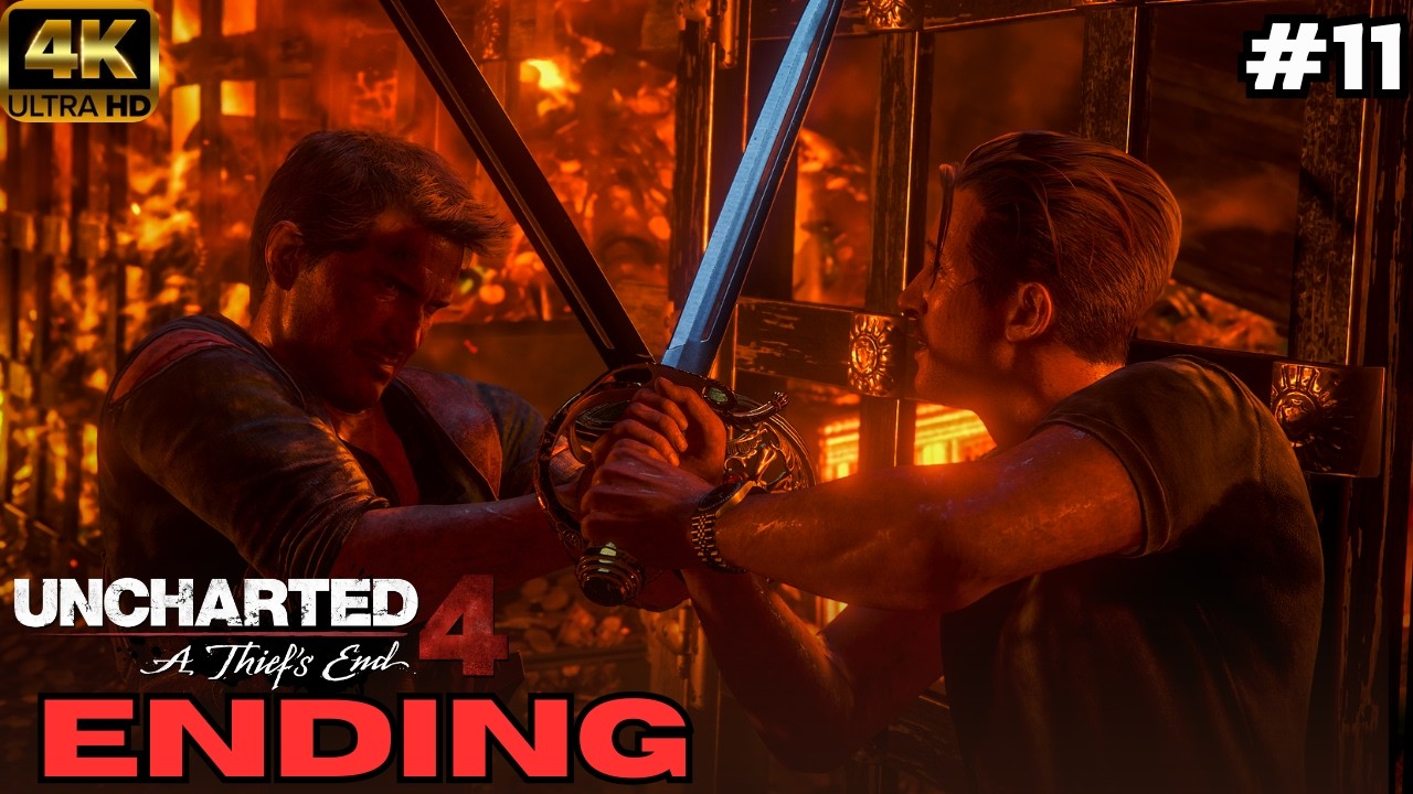 Uncharted 4 The Thief’s End  முடிவு 🏴‍☠️ | Ultimate Climax தமிழ்💥|#uncharted4  #gameplay