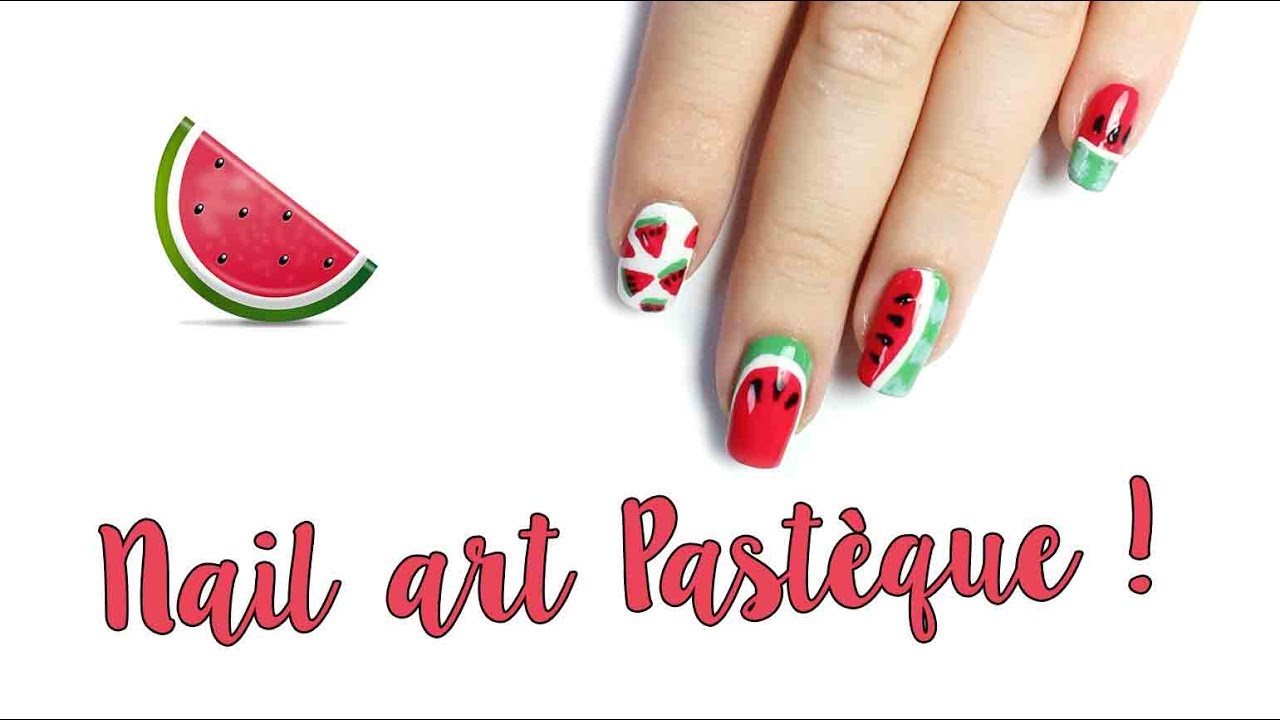 🍉 Cinq façons de faire un nail art Pastèque!