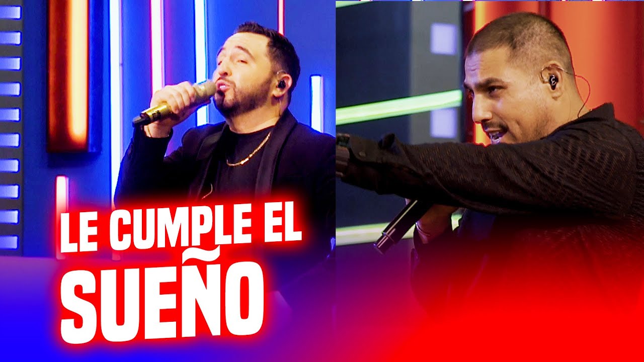 Espinoza Paz cumple el sueño de Mike Salazar  // Cantan 