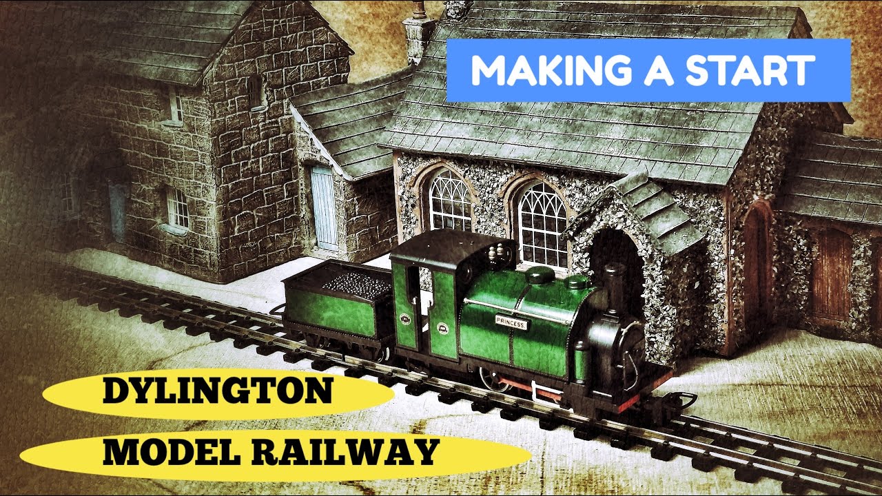 DYLINGTON MODEL RAILWAY - DYLAN'S OO9 LAYOUT BUILD EPISODE 1 - MAKING A START