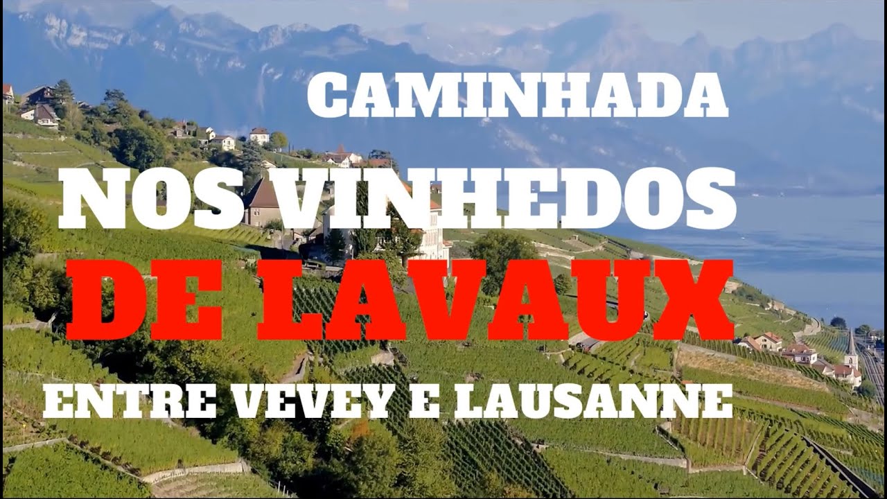 Vinhedos Suíços: região do Lavaux