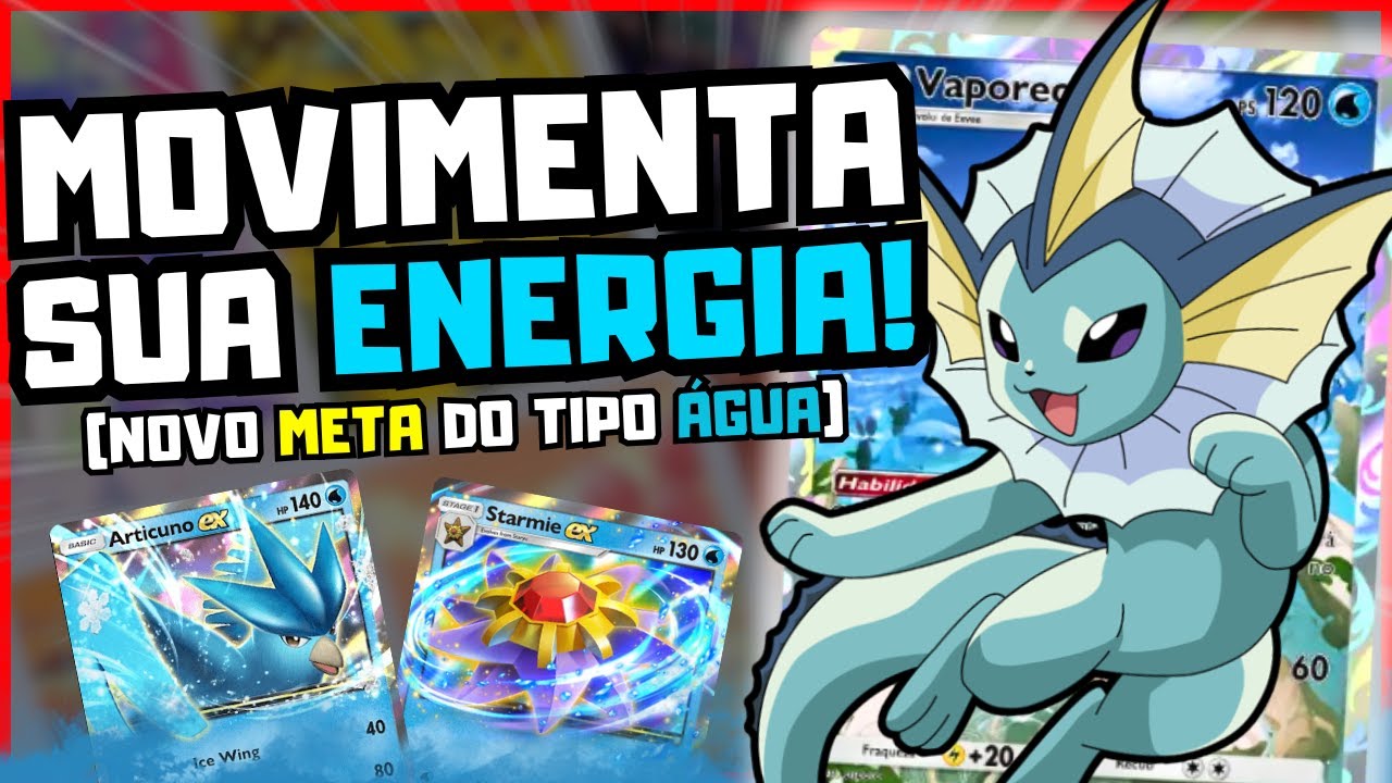 NOVO DECK DE VAPOREON RODANDO LISO DEMAIS!!!!  POKEMON TCG POCKET Gameplay!