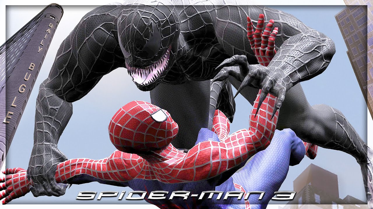 Spider-Man 3 - Spider-Man vs Venom Scene (How to Defeat Venom)