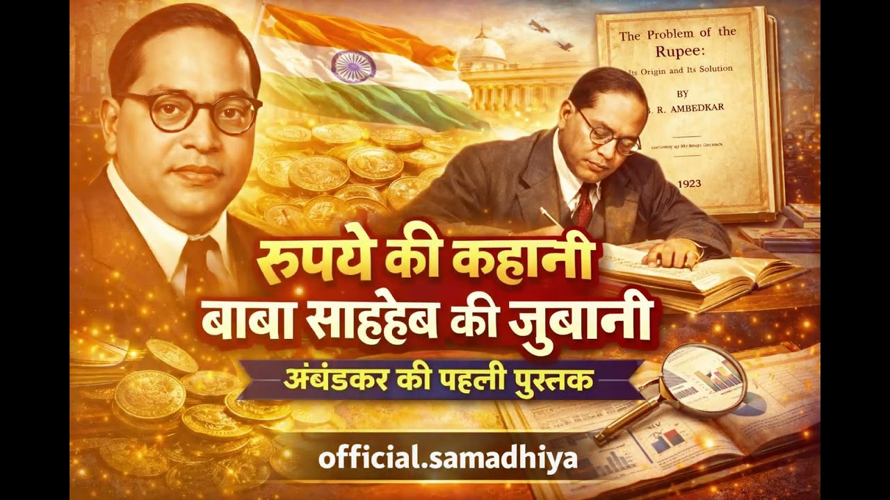 🔥 Ambedkar| The Problem of the Rupee Song | रुपये की कहानी बाबा साहेब की जुबानी | official.samadhiya