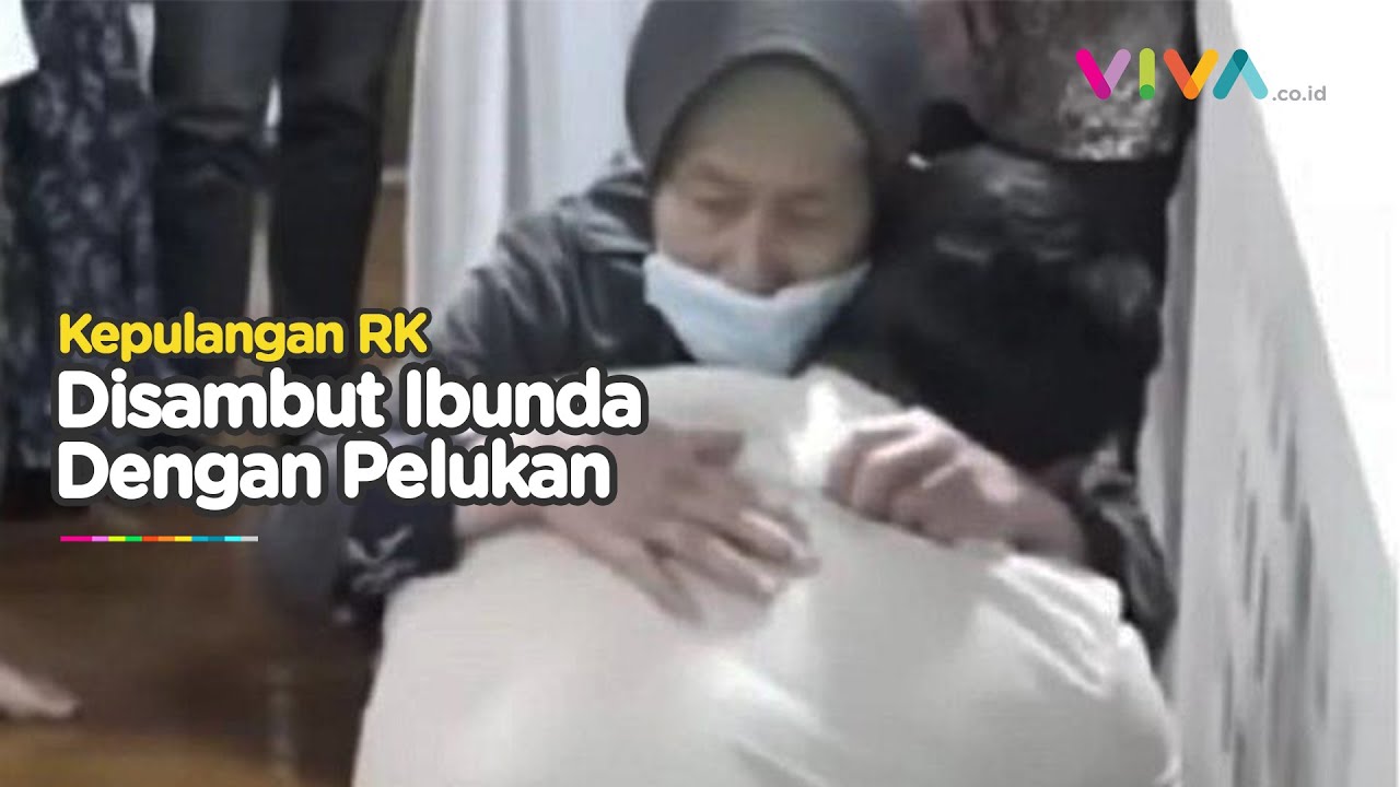 Tangis Kang Emil Pecah di Pelukan Sang Ibu Usai Berjuang Cari Eril