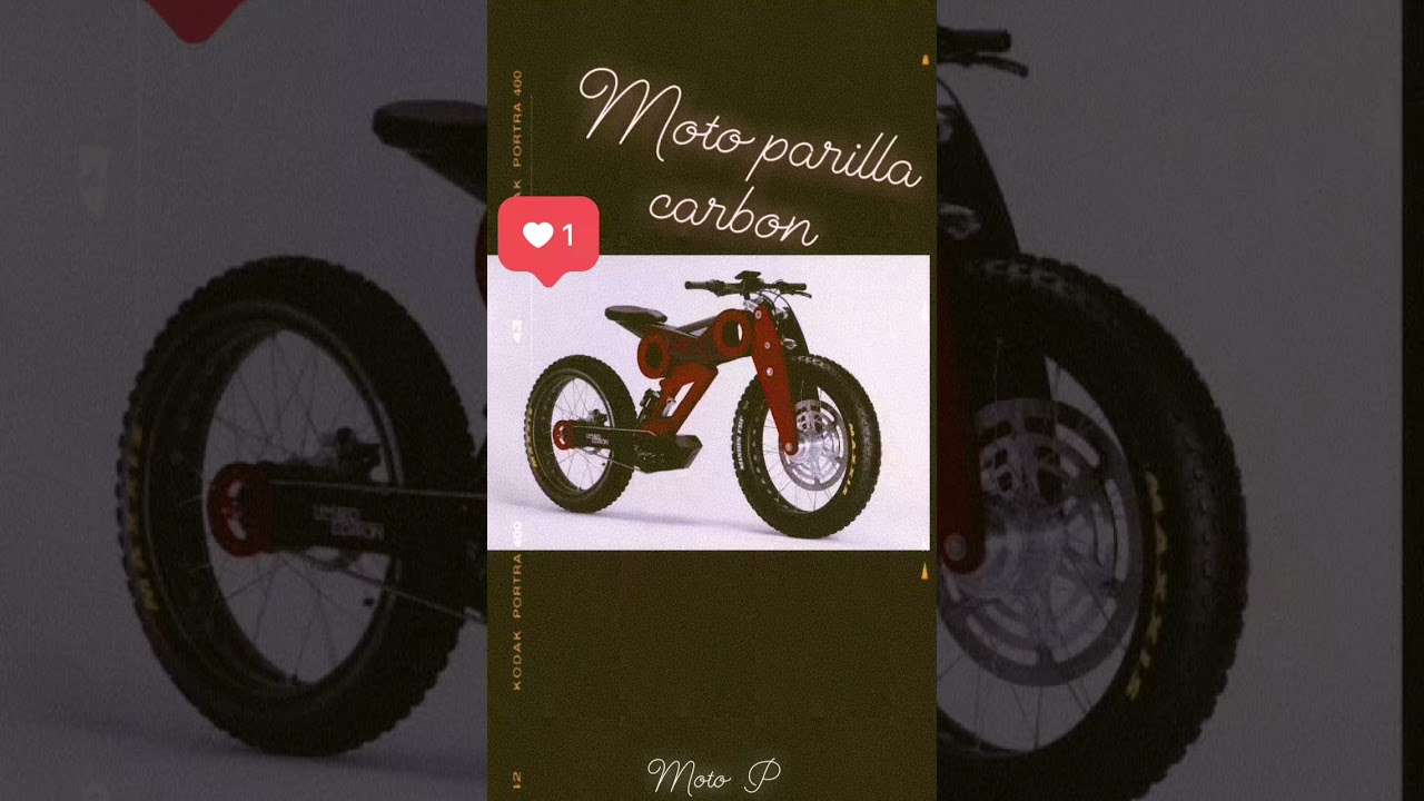 Moto parilla carbon e bike (like comment and suscribe this channel