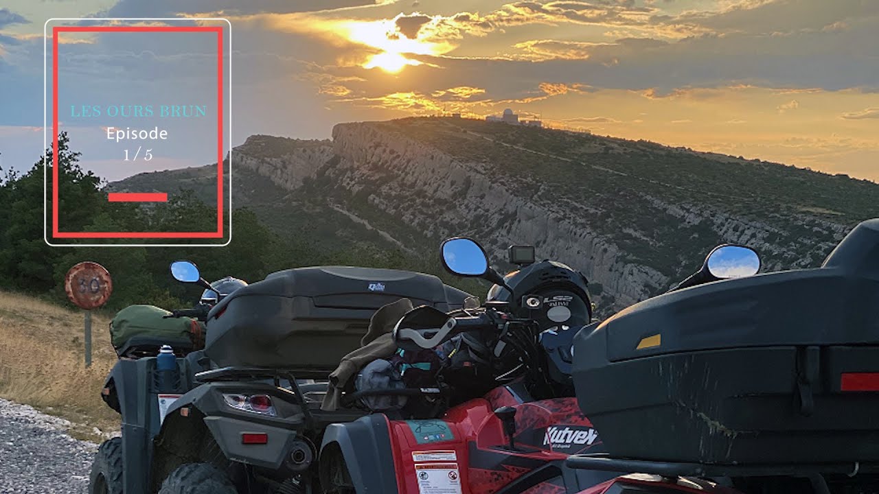 | Hors série Les Ours Brun© |  1er épisode | Road Trip en quad kymco MXU 700 France-Espagne |