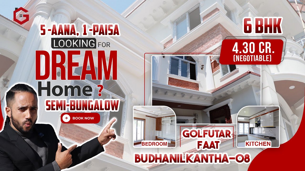 Fully Furnished Semi-Bungalow for Sale in Golfutar, Budhanilkantha!!!
