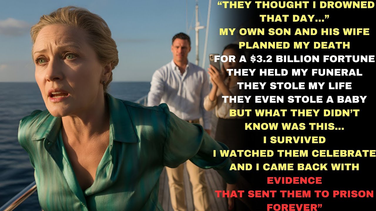 My Son Pushed Me Off His Yacht for My Fortune…But I Came Back From the Dead With Proof That Destroye